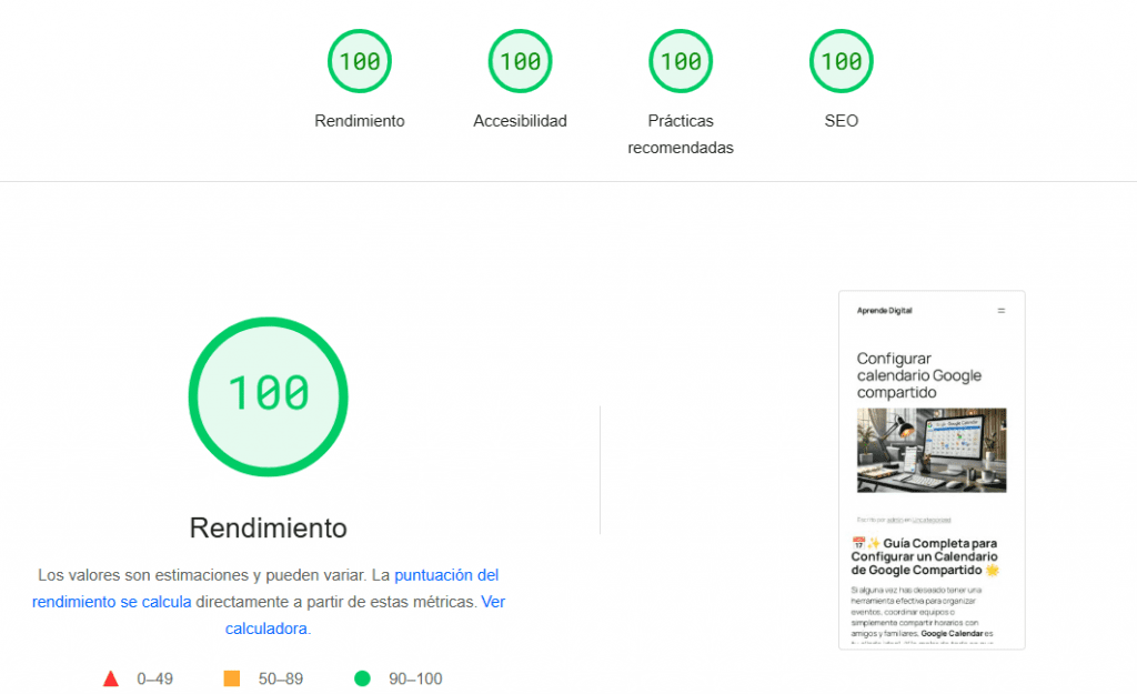 Como conseguir 100 en Pagespeed Como conseguir 100 en Pagespeed