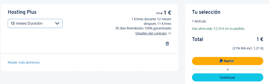 contratacion de hosting ionos por 12 meses contratacion de hosting ionos por 12 meses